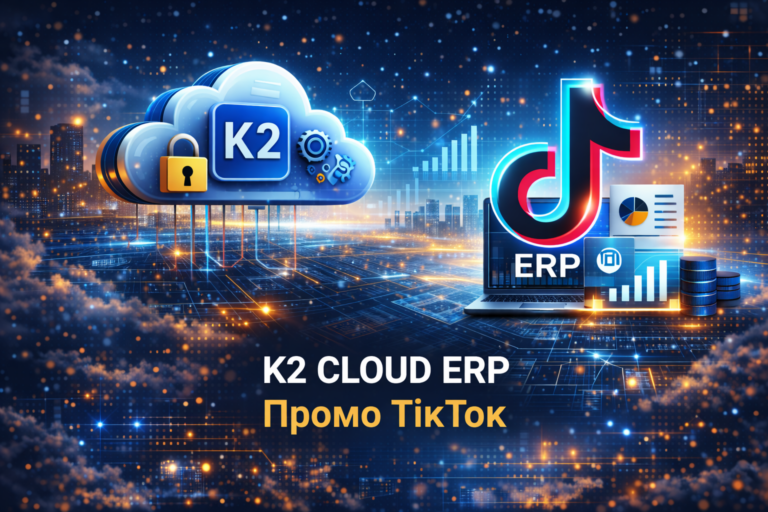 K2 ERP промо Тікток без vendor lock: відкритий код K2 ERP