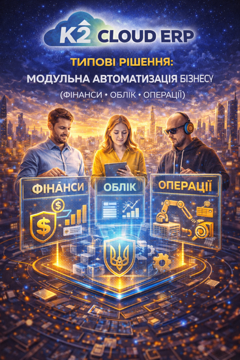 K2 ERP без vendor lock: відкритий код K2 ERP