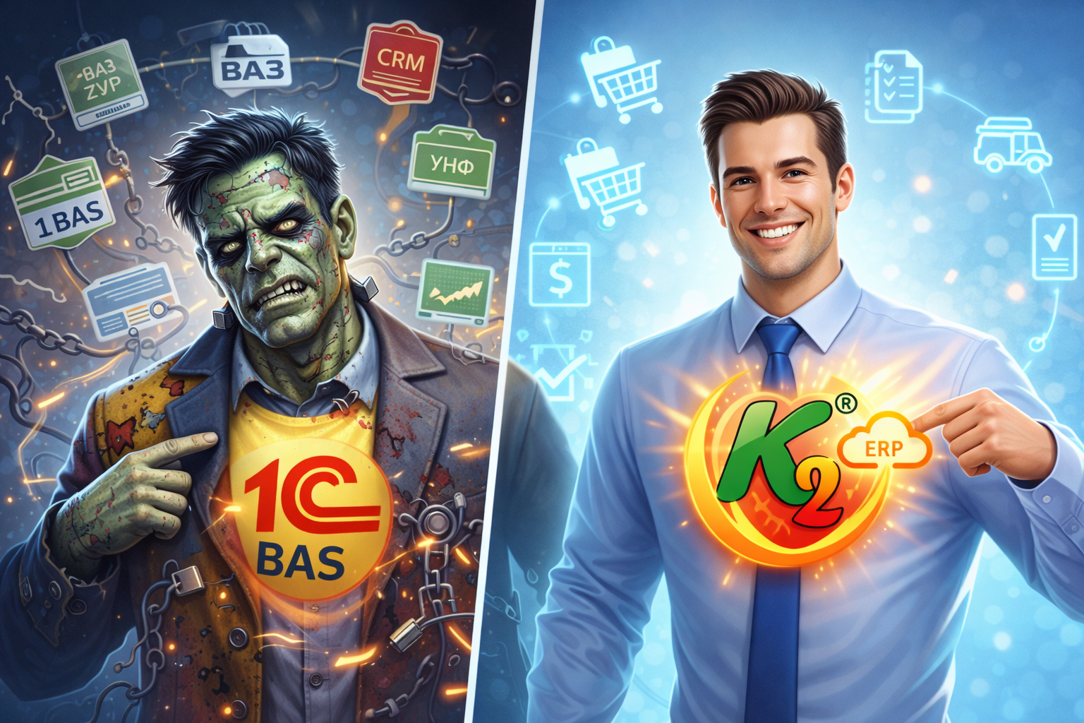 🧟‍♂️ Програмний Франкенштейн без vendor lock: відкритий код K2 ERP
