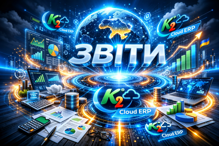 Звіти в K2 ERP без vendor lock: відкритий код K2 ERP