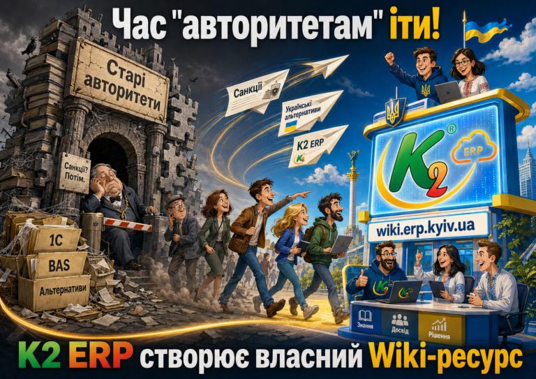 Час “авторитетам” іти без vendor lock: відкритий код K2 ERP