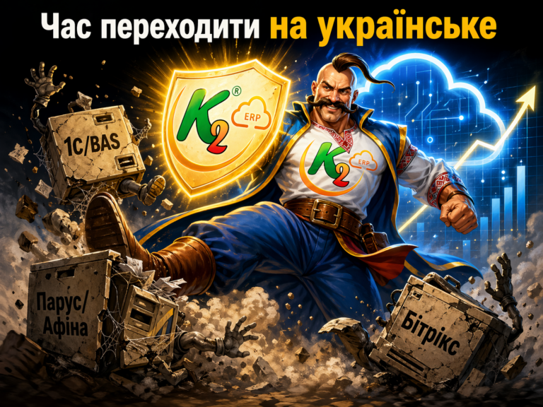 Чим K2 ERP краще за 1С/BAS, Парус/Афіна, Бітрікс, BIMP, A5 та інші ERP без vendor lock: відкритий…