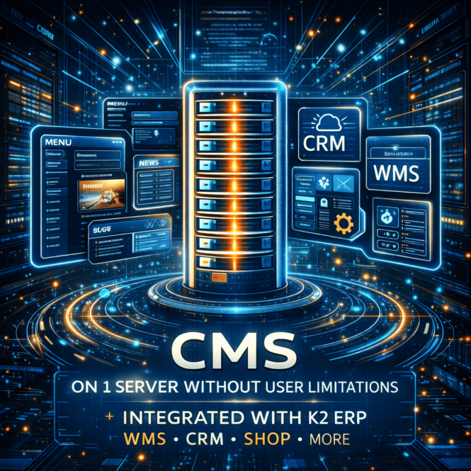 CMS — модуль K2 ERP для вашого бізнесу 1 cms