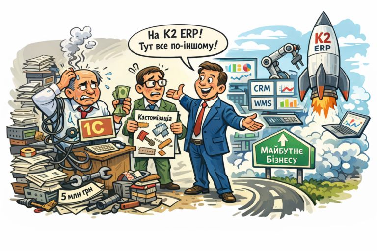 Другий раз платити за той самий “зоопарк” ніхто не хоче без vendor lock: відкритий код K2 ERP