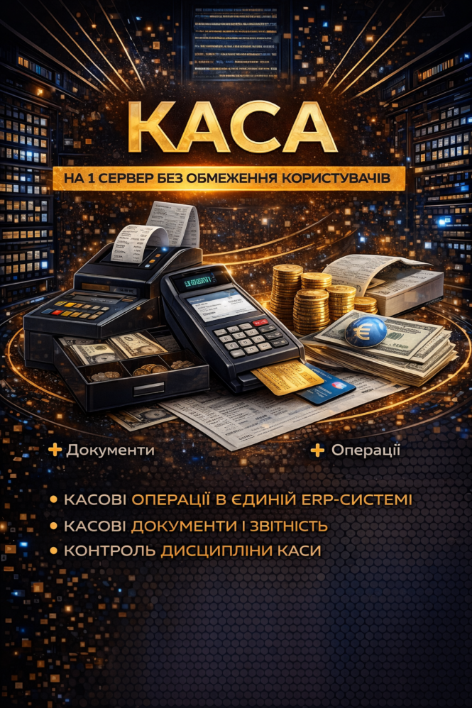 Каса — модуль K2 ERP для вашого бізнесу 1 Каса