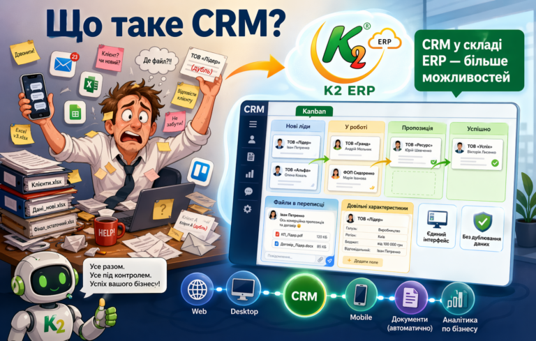 Що таке CRM і чому її інтеграція з ERP відкриває нові можливості для бізнесу без vendor lock: від…