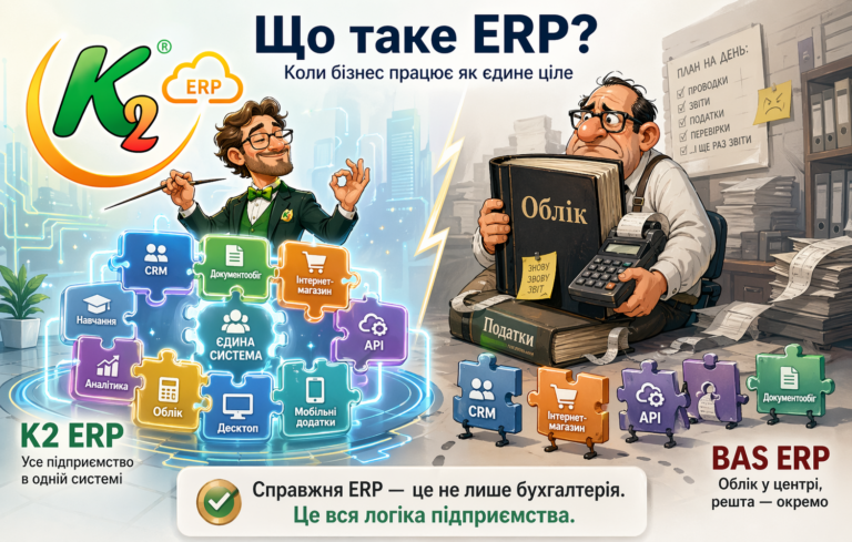 Що таке ERP без vendor lock: відкритий код K2 ERP