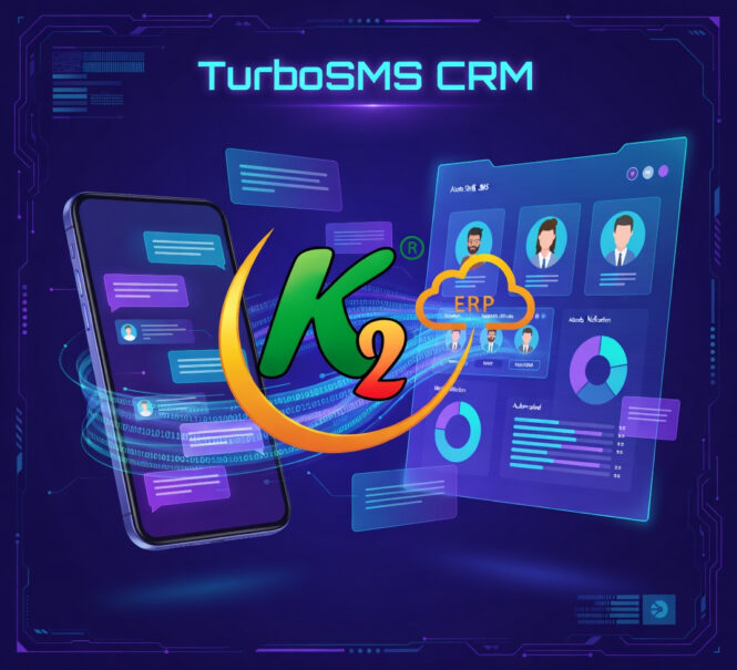 Turbosms до CRM — модуль K2 ERP для вашого бізнесу 1 Turbosms