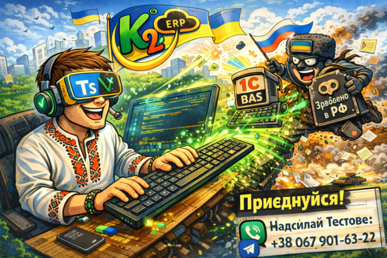 TypeScript / Vue розробник в K2 ERP без vendor lock: відкритий код K2 ERP