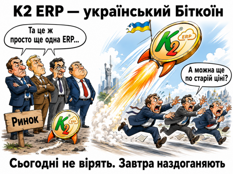K2 ERP як український Біткоїн без vendor lock: відкритий код K2 ERP
